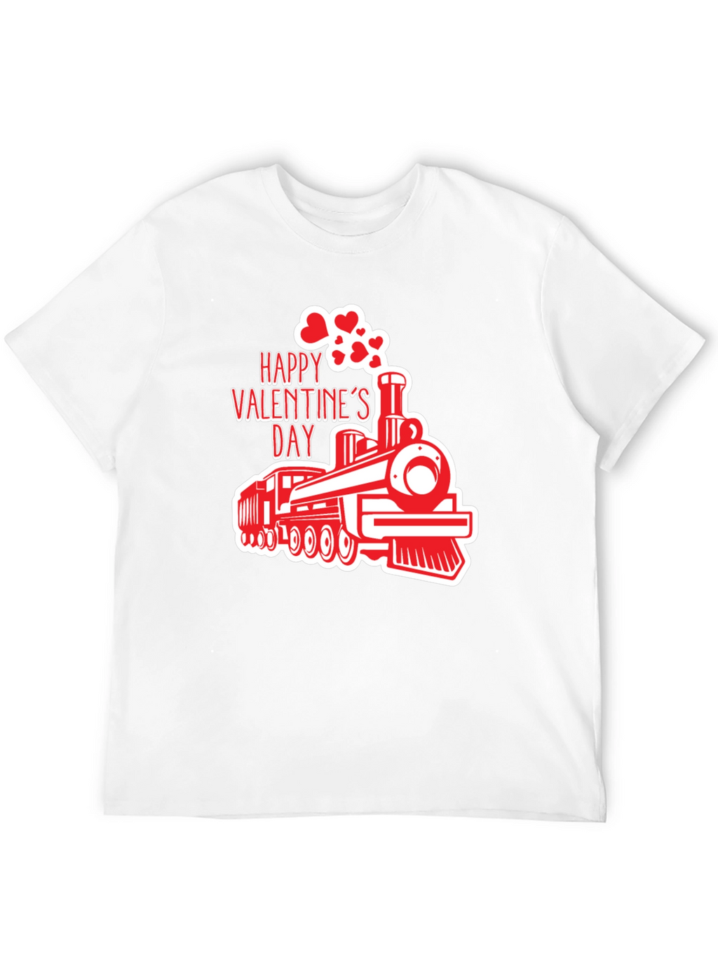 Valentines Day Train T-Shirt