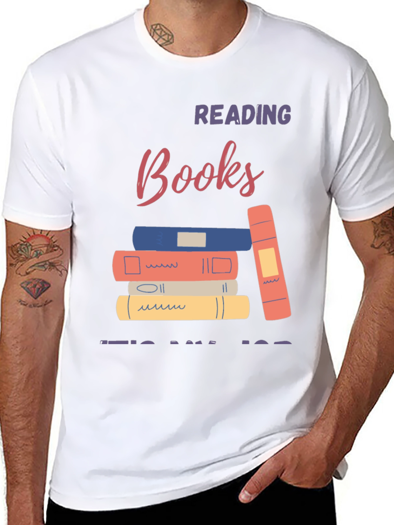 Reading Books T-Shirt - Book Lover Gift