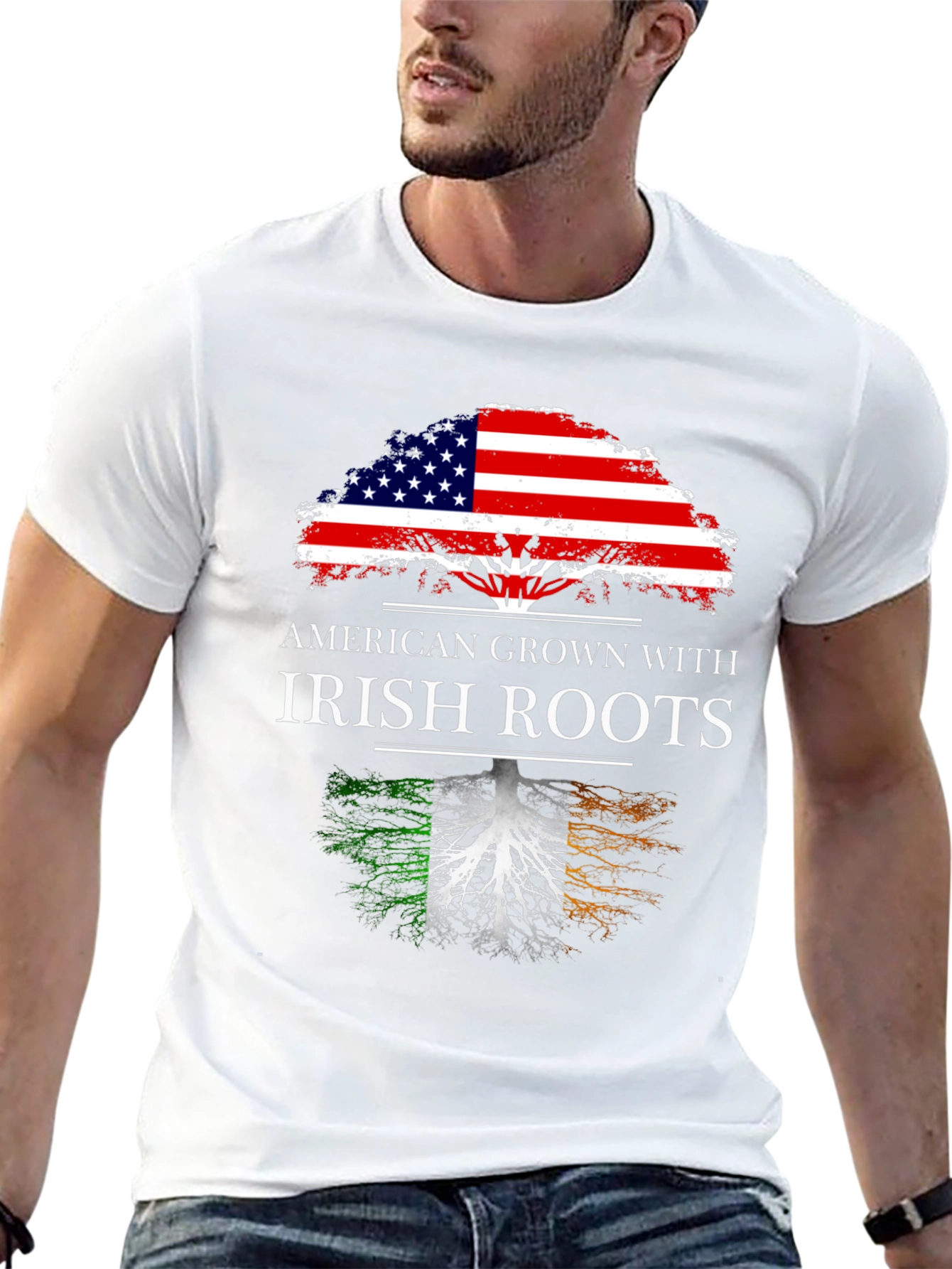 American Grown with Irish Roots T-Shirt