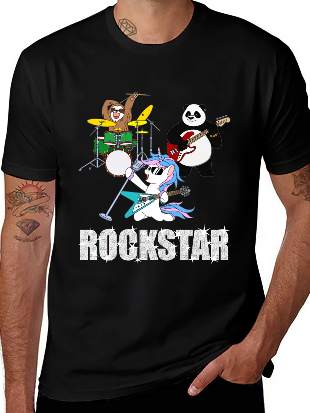 Rockstar Animal Band T-Shirt