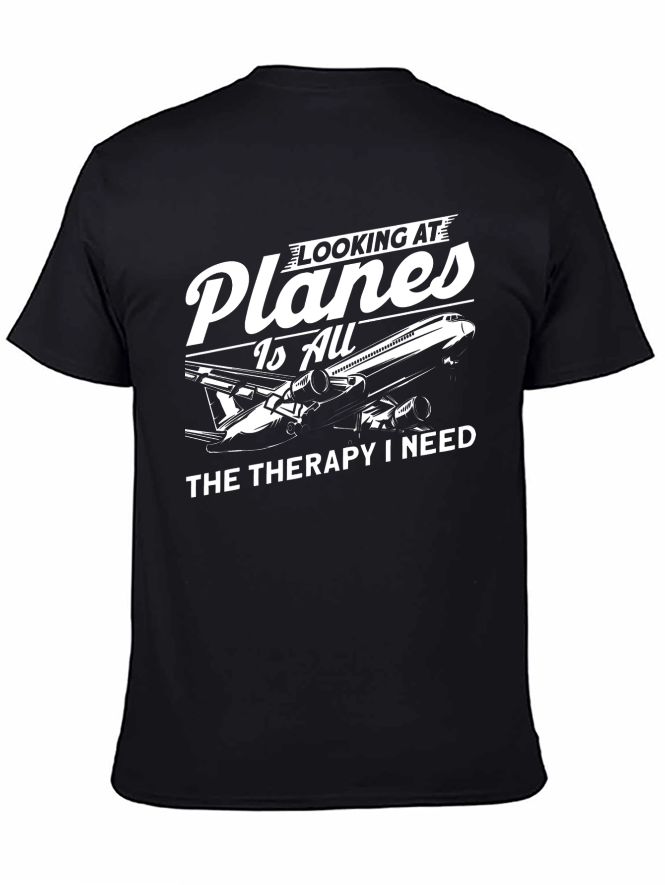 Looking at Planes T-Shirt | Aviation Therapy