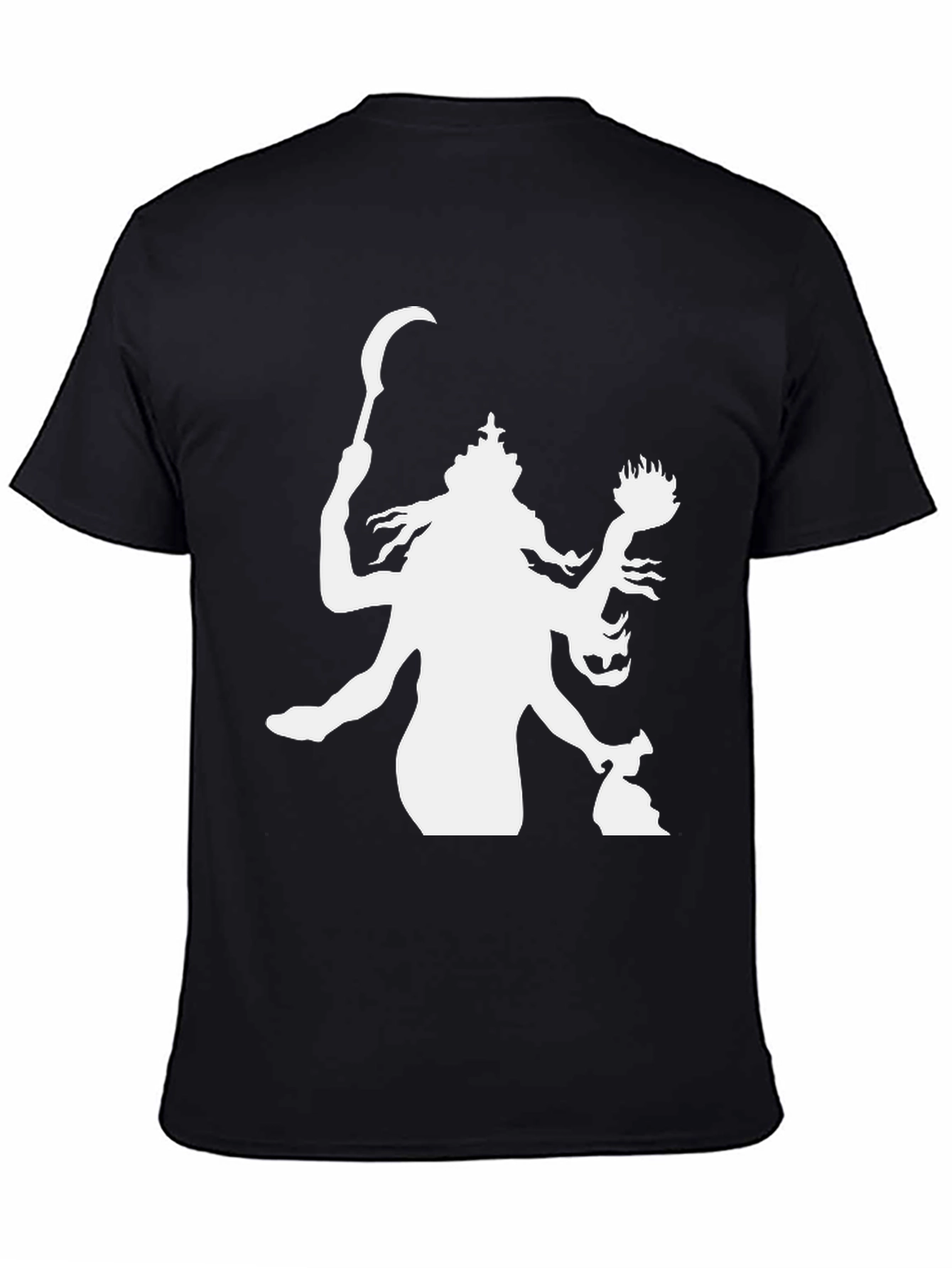 Kali Graphic Tee - Black Cotton T-Shirt