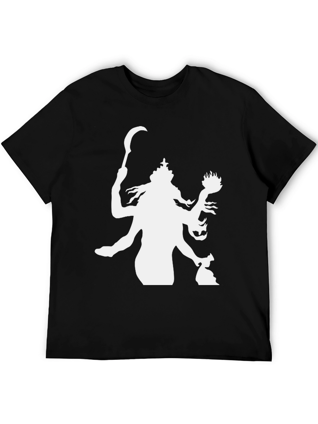 Kali Graphic Tee - Black Cotton T-Shirt