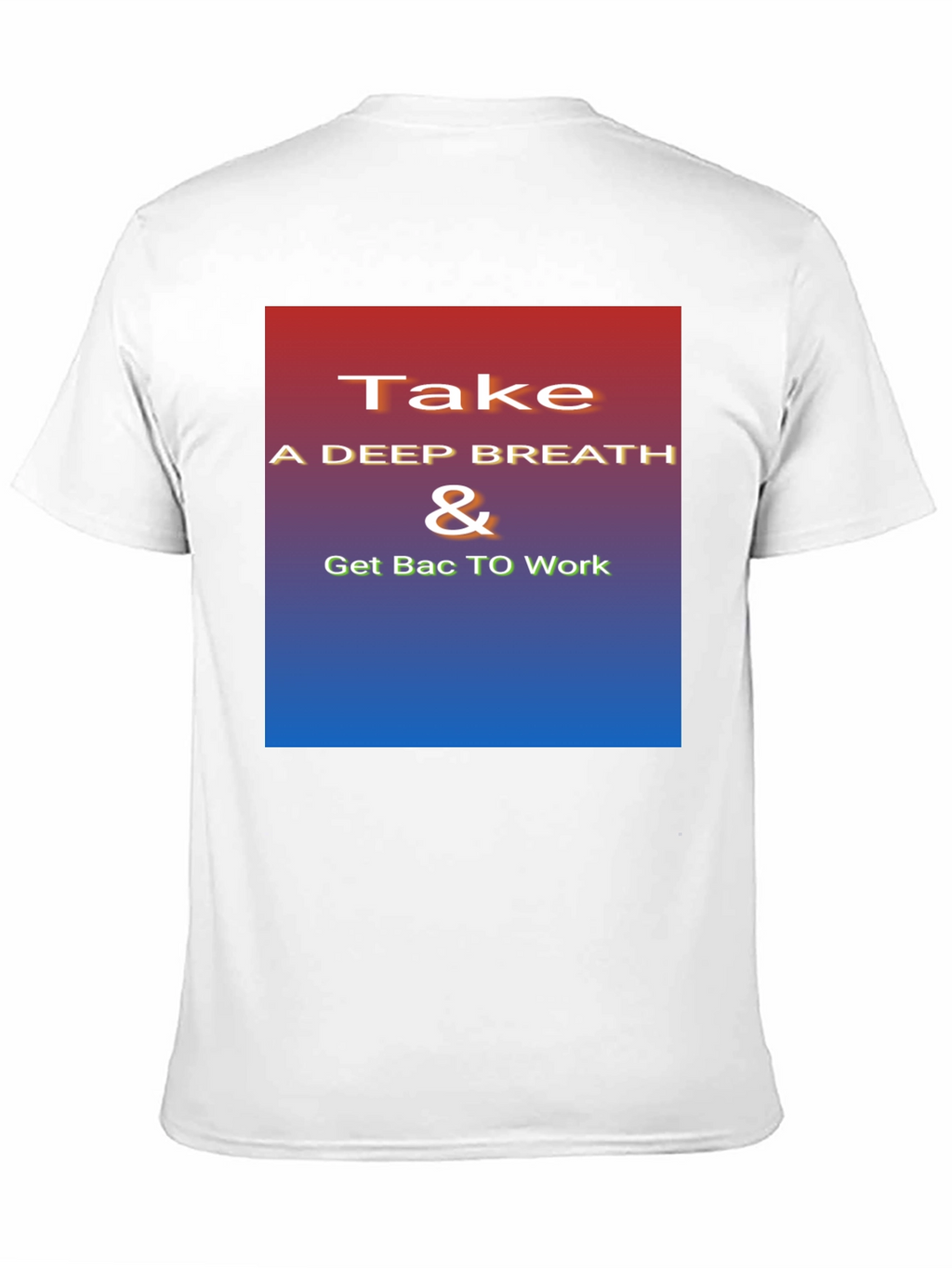 Inspirational Take a Deep Breath Graphic Tee