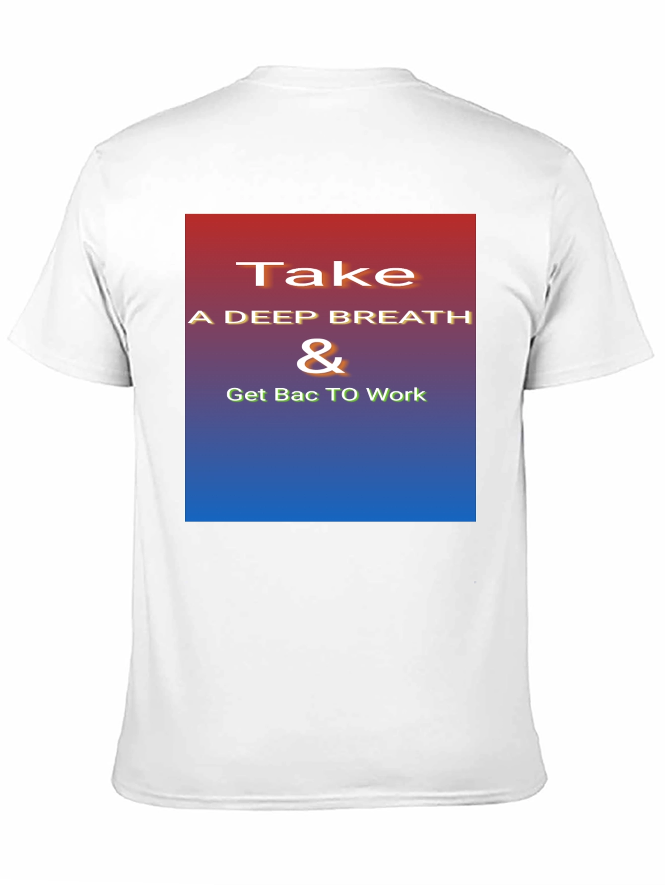Inspirational Take a Deep Breath Graphic Tee