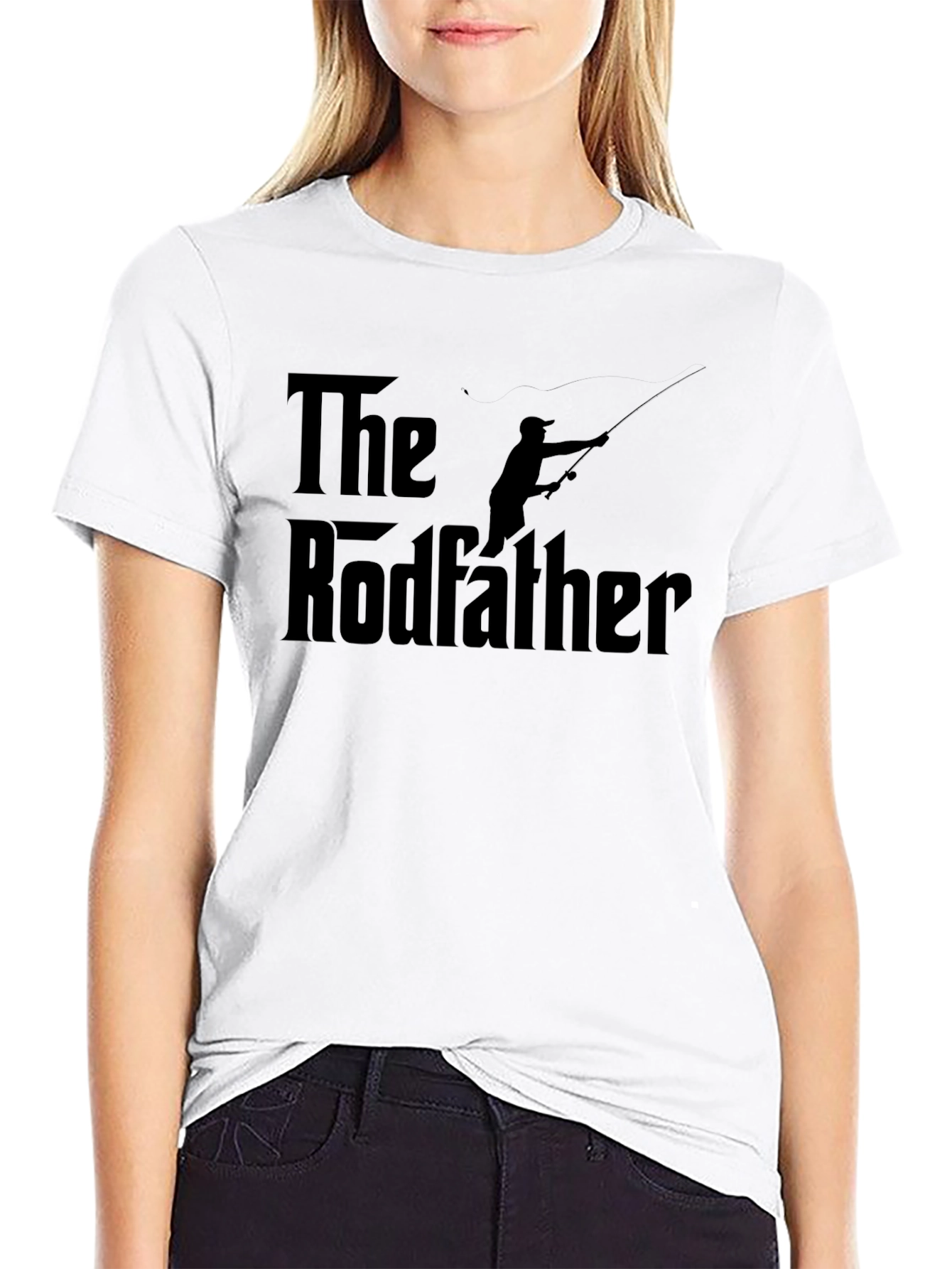 The Rodfather T-Shirt: Fishing Humor