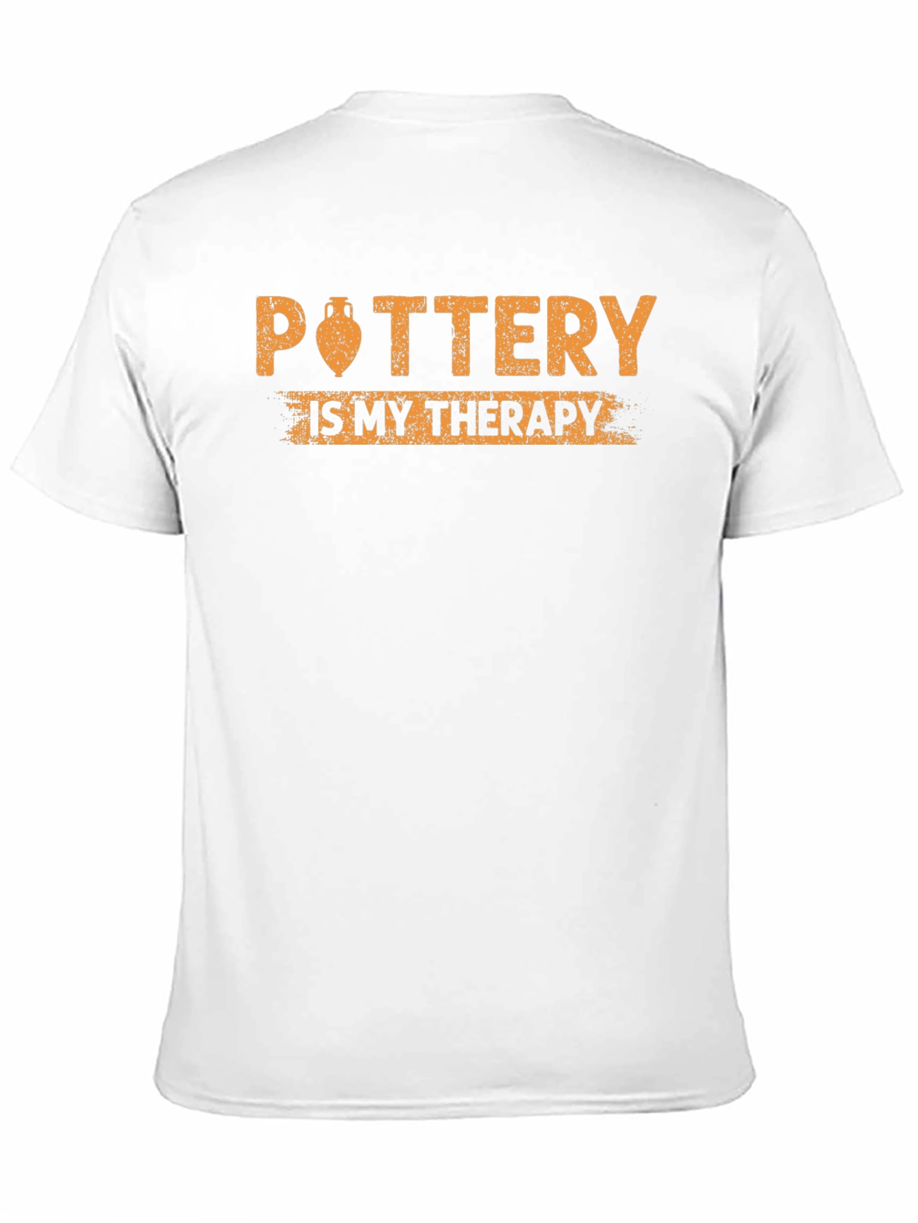 Pottery is My Therapy Black T-Shirt