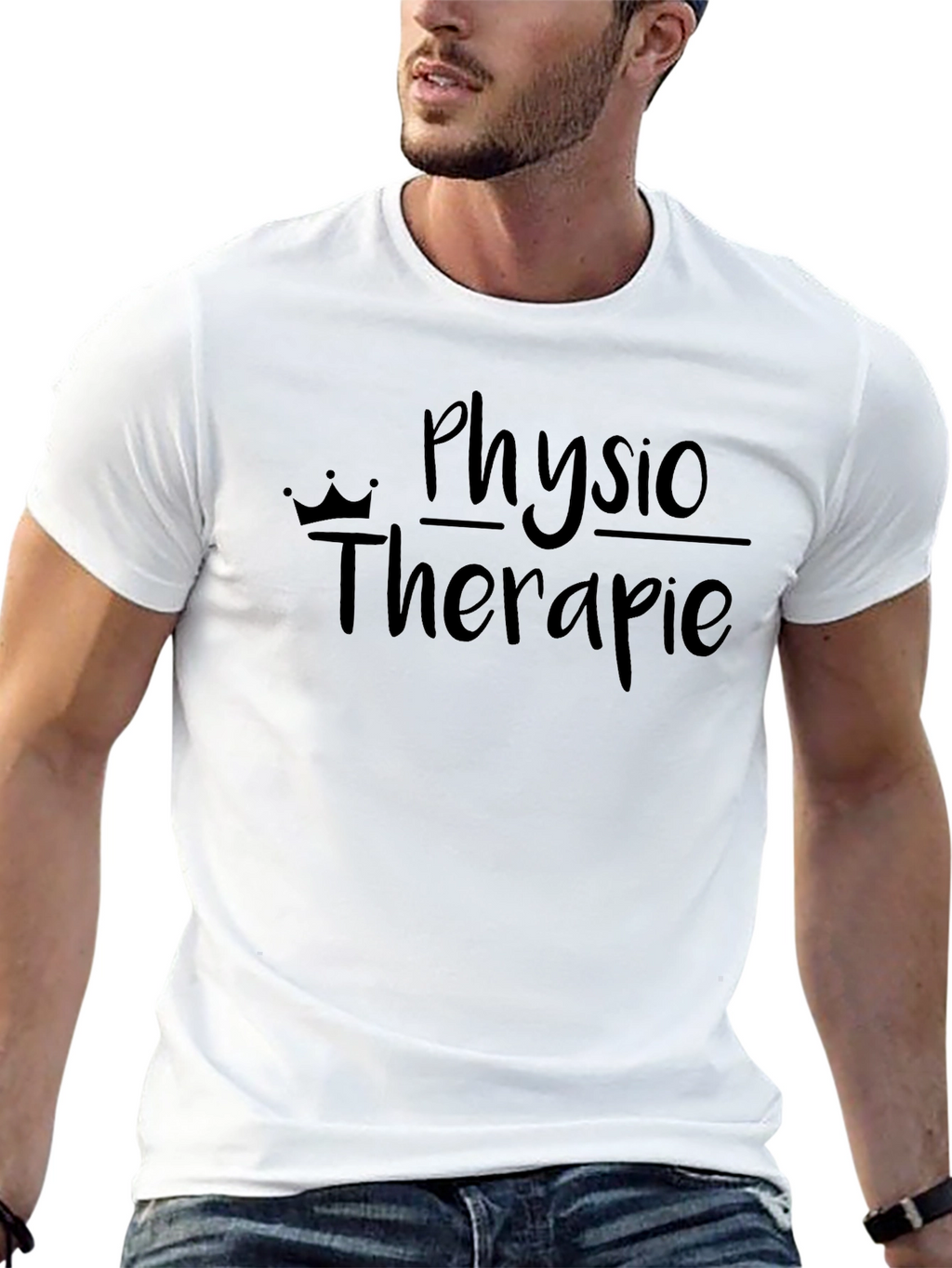 Physio Therapie Graphic Tee - Black
