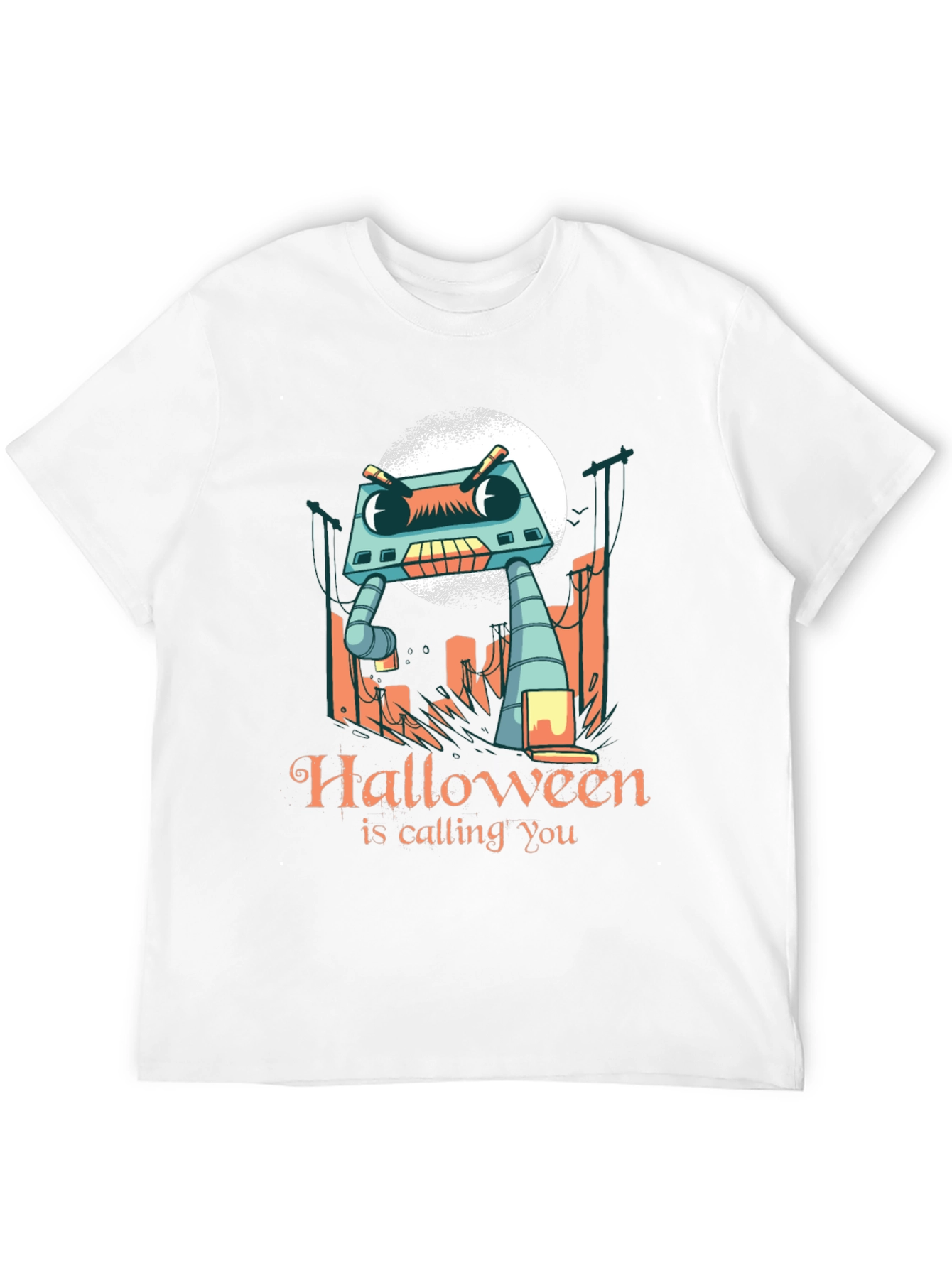 Halloween Robot T-Shirt