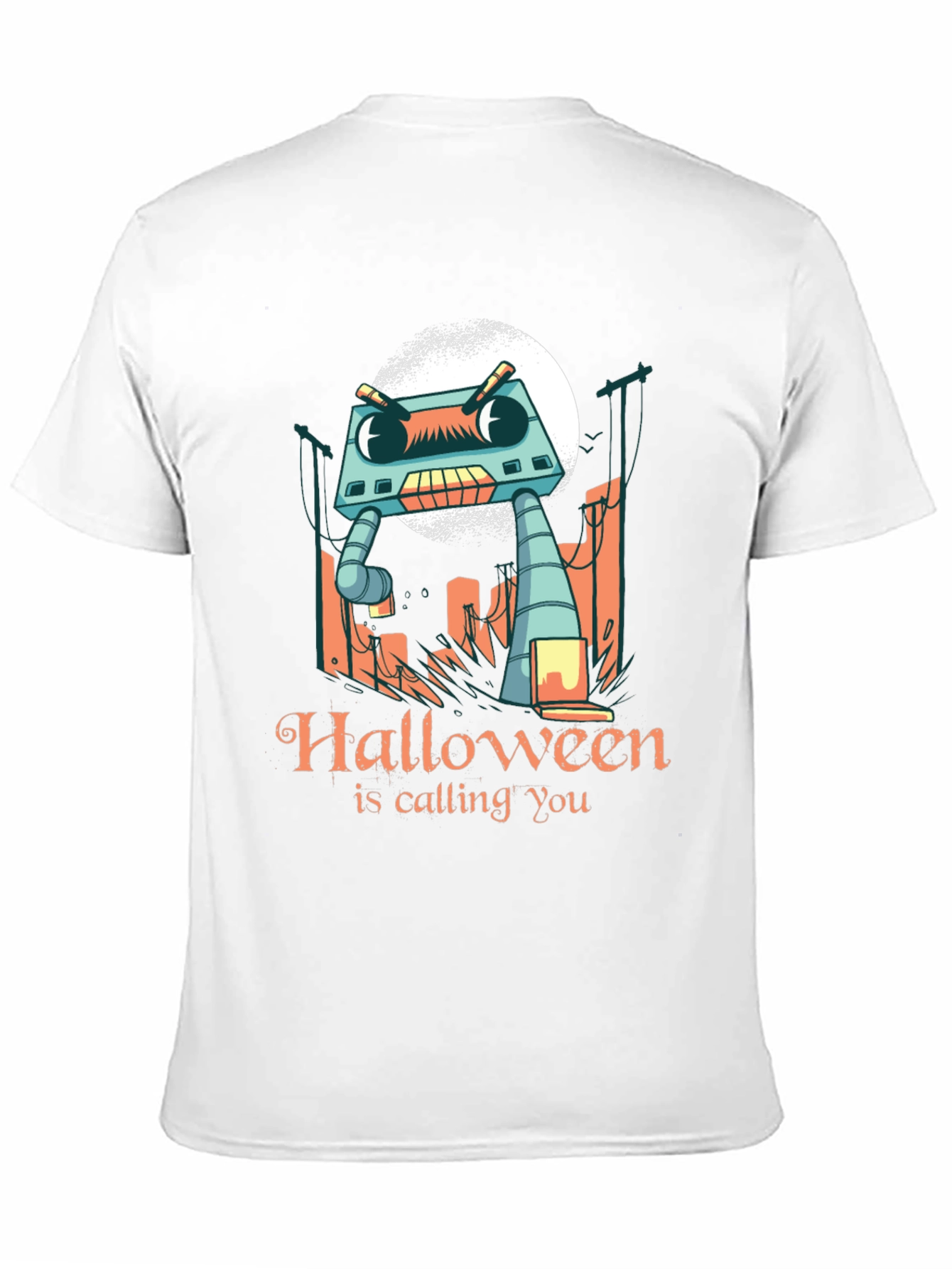 Halloween Robot T-Shirt