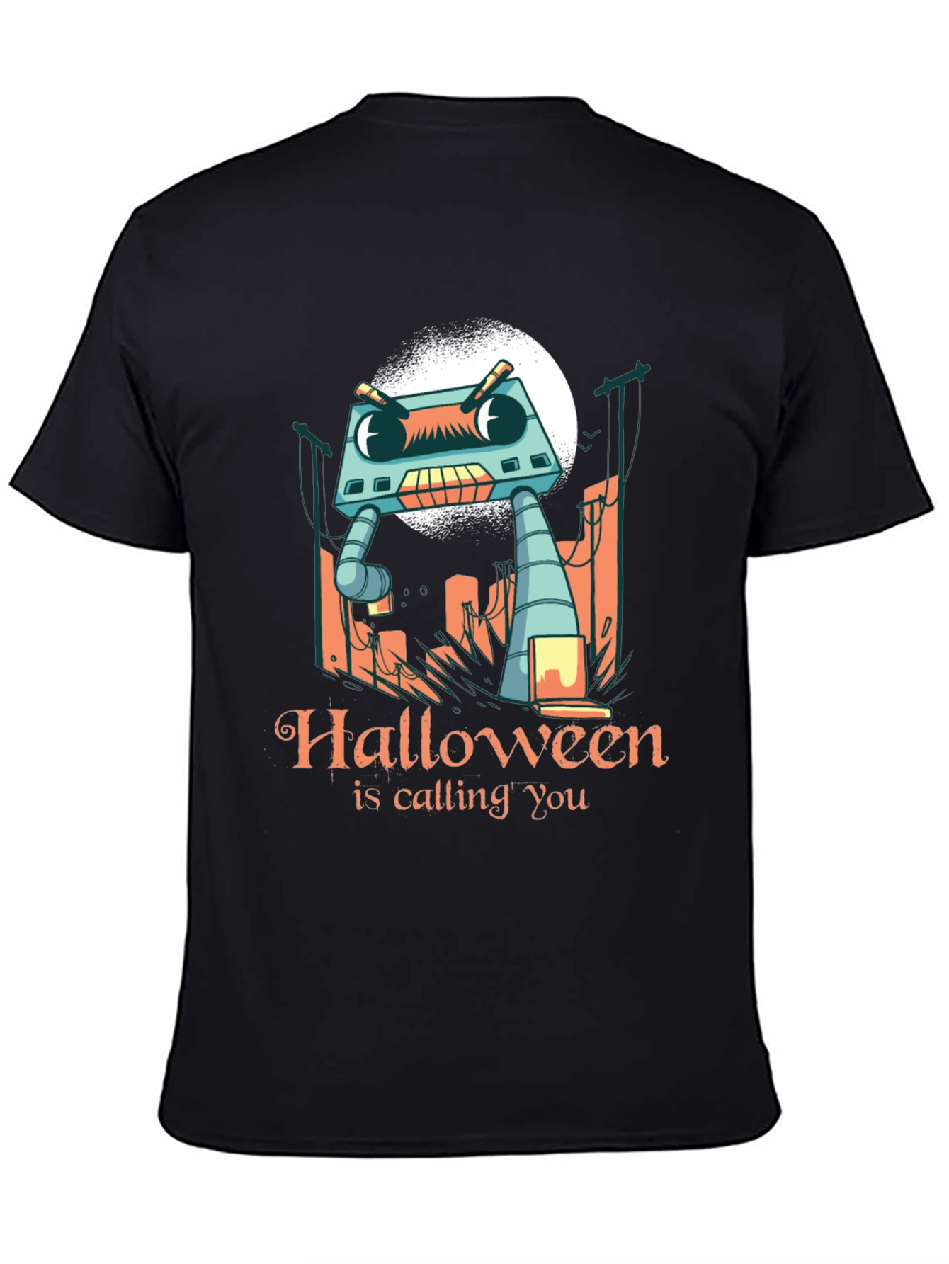 Halloween Robot T-Shirt