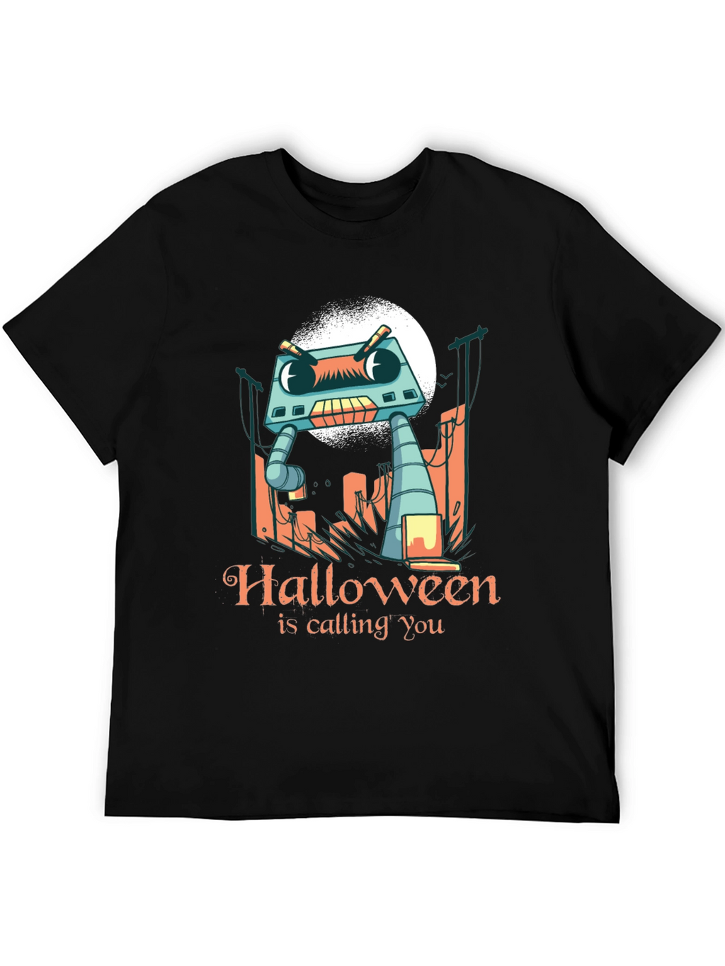 Halloween Robot T-Shirt
