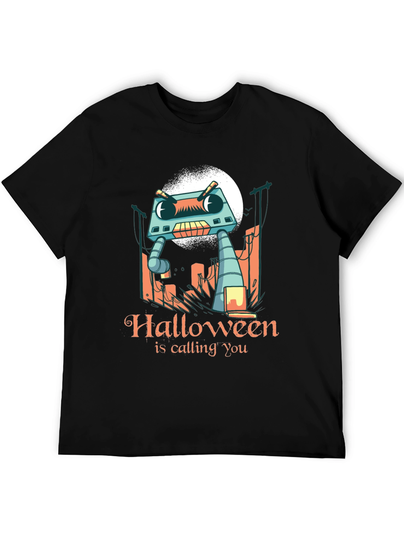 Halloween Robot T-Shirt