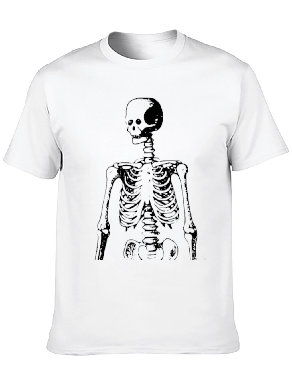 Skeleton Graphic Tee - Dark Humor Fashion