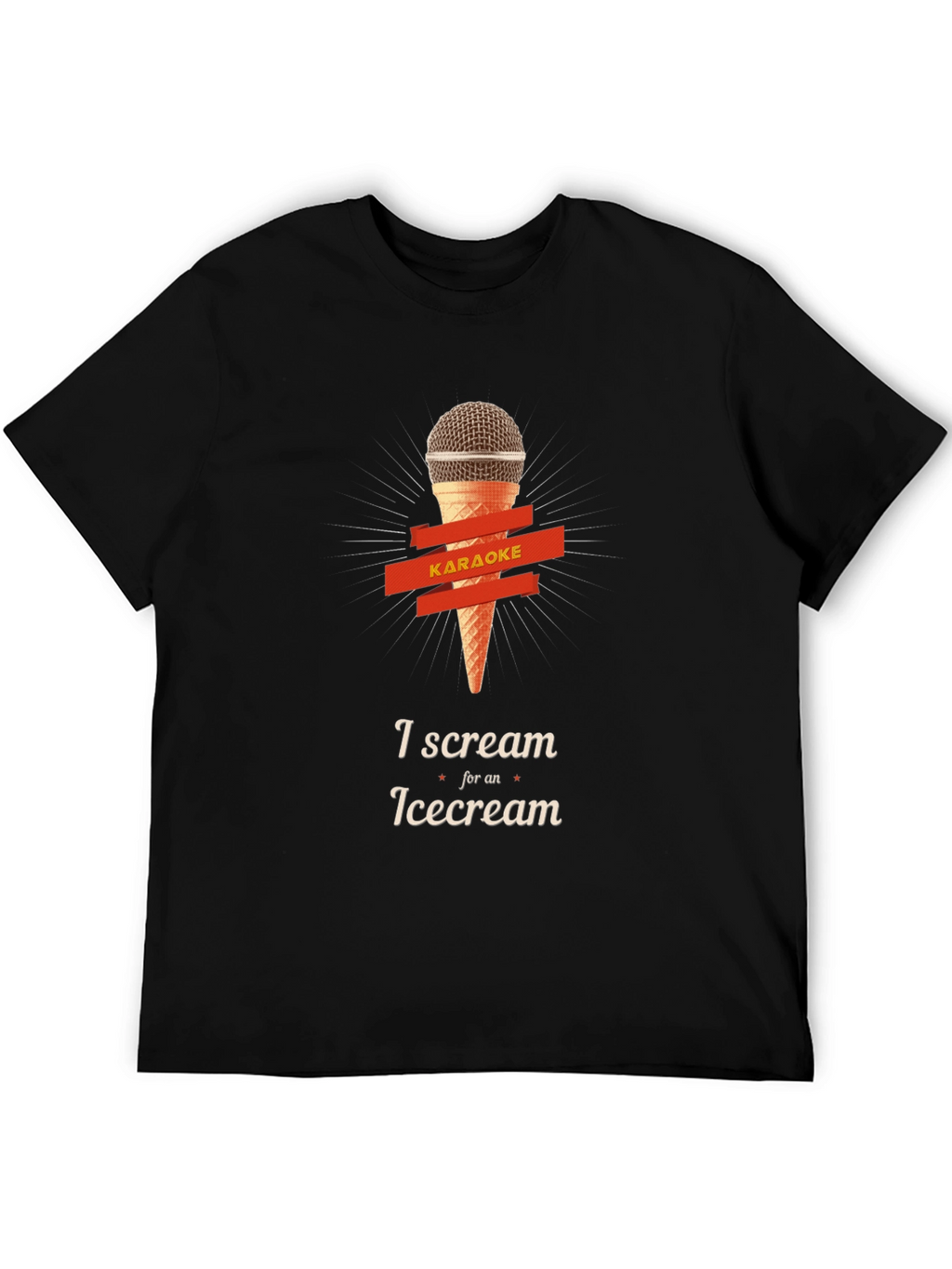 Karaoke Ice Cream T-Shirt