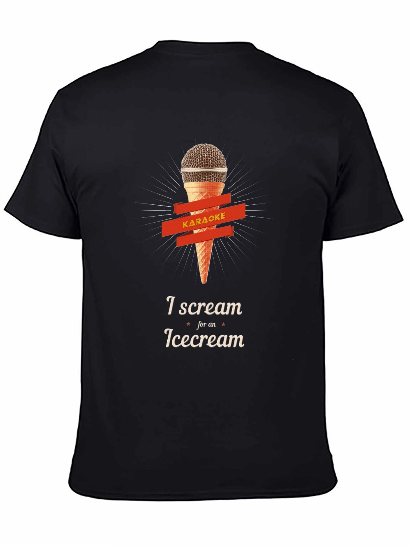 Karaoke Ice Cream T-Shirt