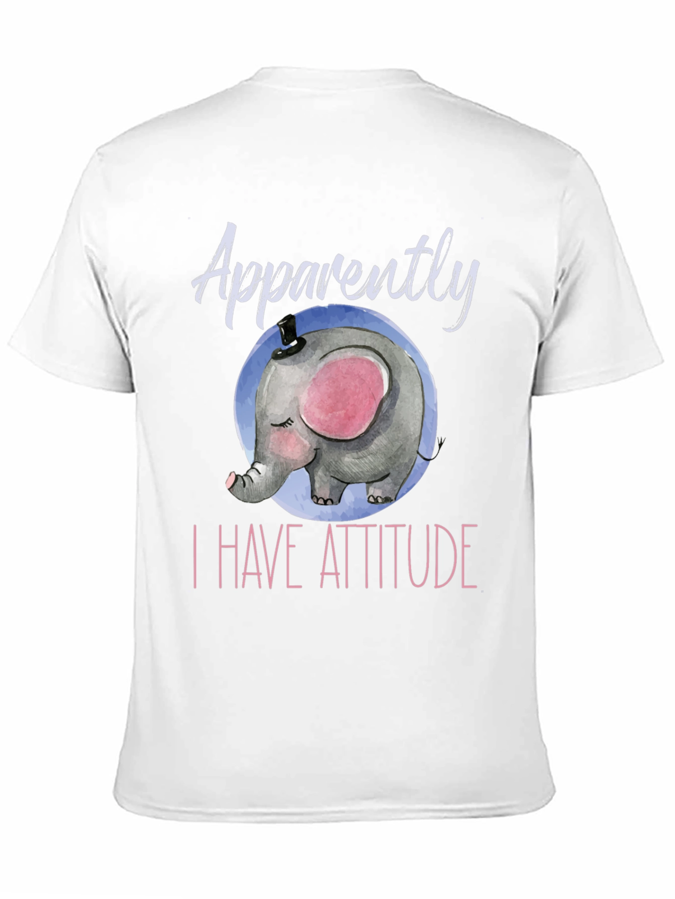 Elephant Attitude T-Shirt - Cute & Comfy
