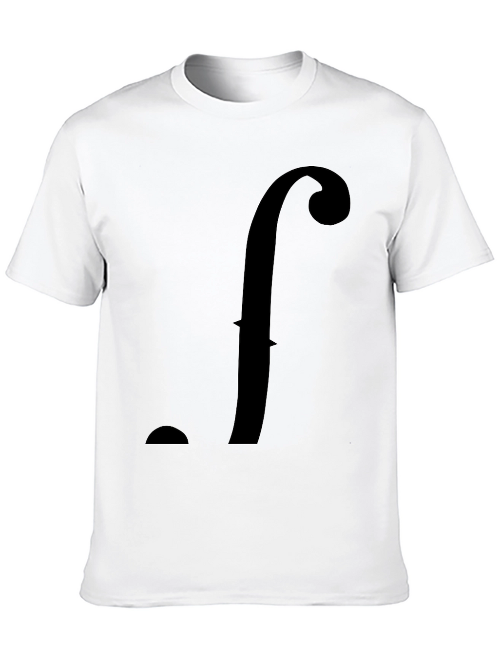 Statement f Black T-Shirt