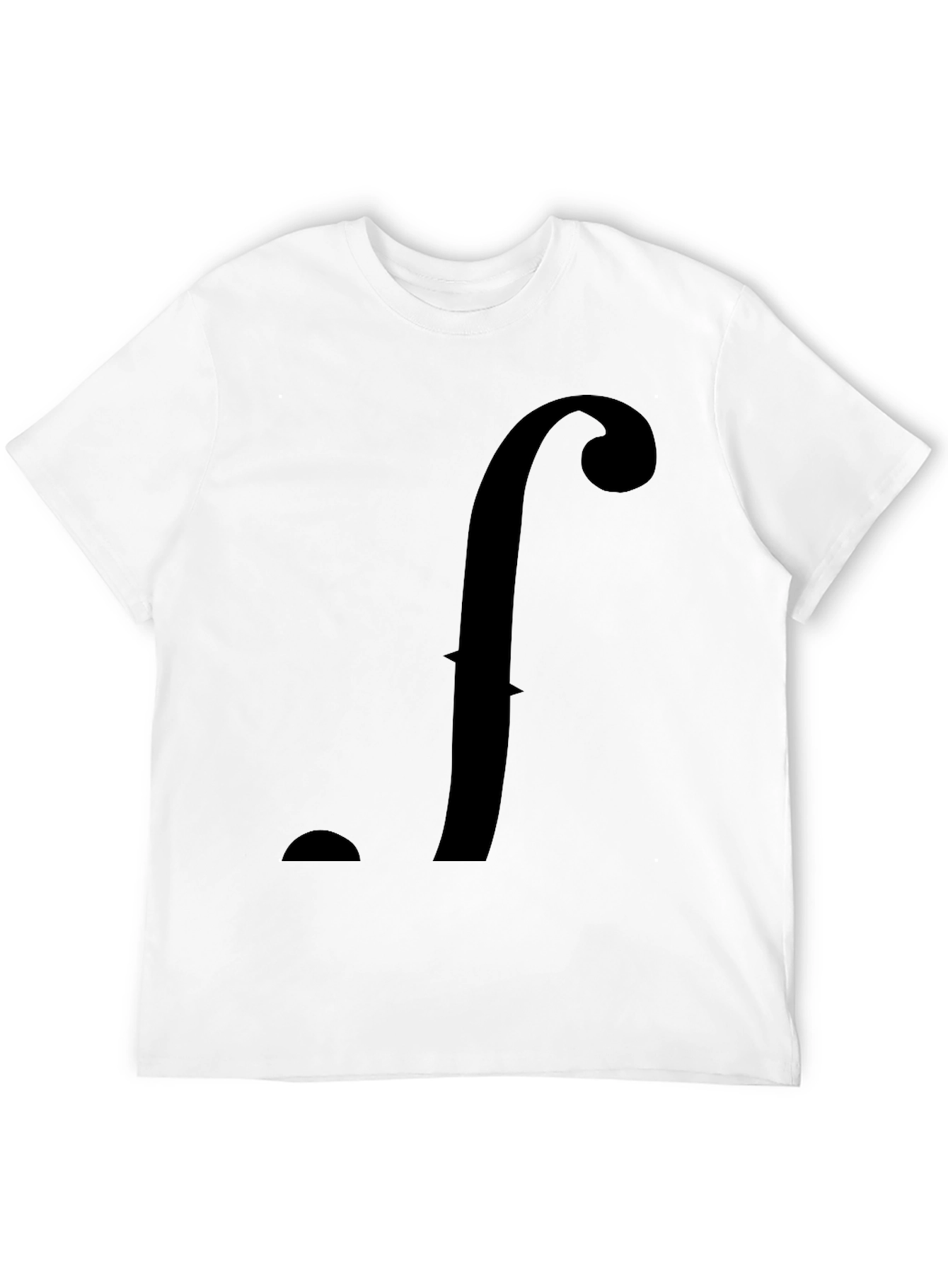 Statement f Black T-Shirt