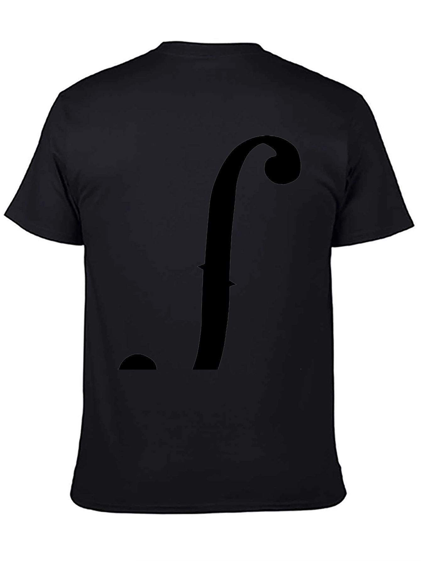 Statement f Black T-Shirt