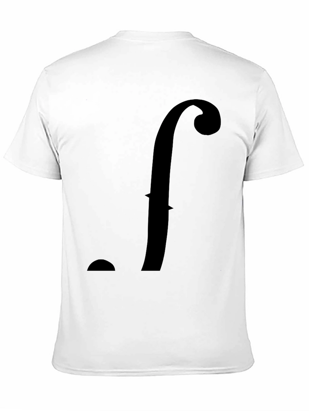 Statement f Black T-Shirt