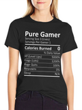 Pure Gamer T-Shirt - Nutritional Facts