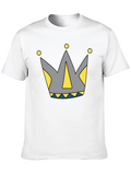 Crown Graphic Tee - Royal Style Everyday Comfort