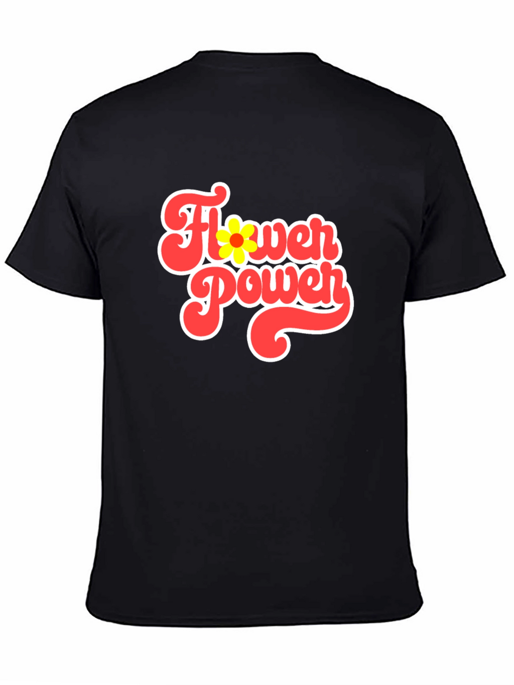 Retro Flower Power Graphic Tee