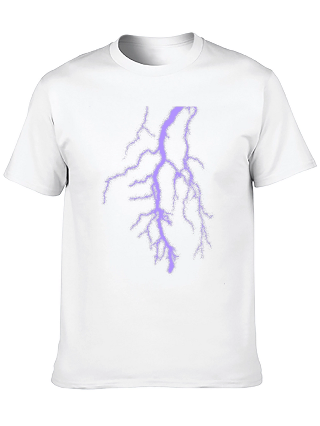 Black Lightning Bolt T-Shirt - Electric Style