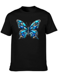 Butterfly Pebble Graphic T-Shirt - Unique Design