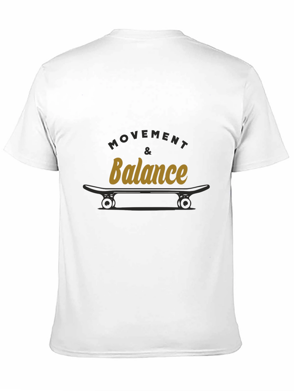 Movement & Balance Skateboard Graphic Tee - Black