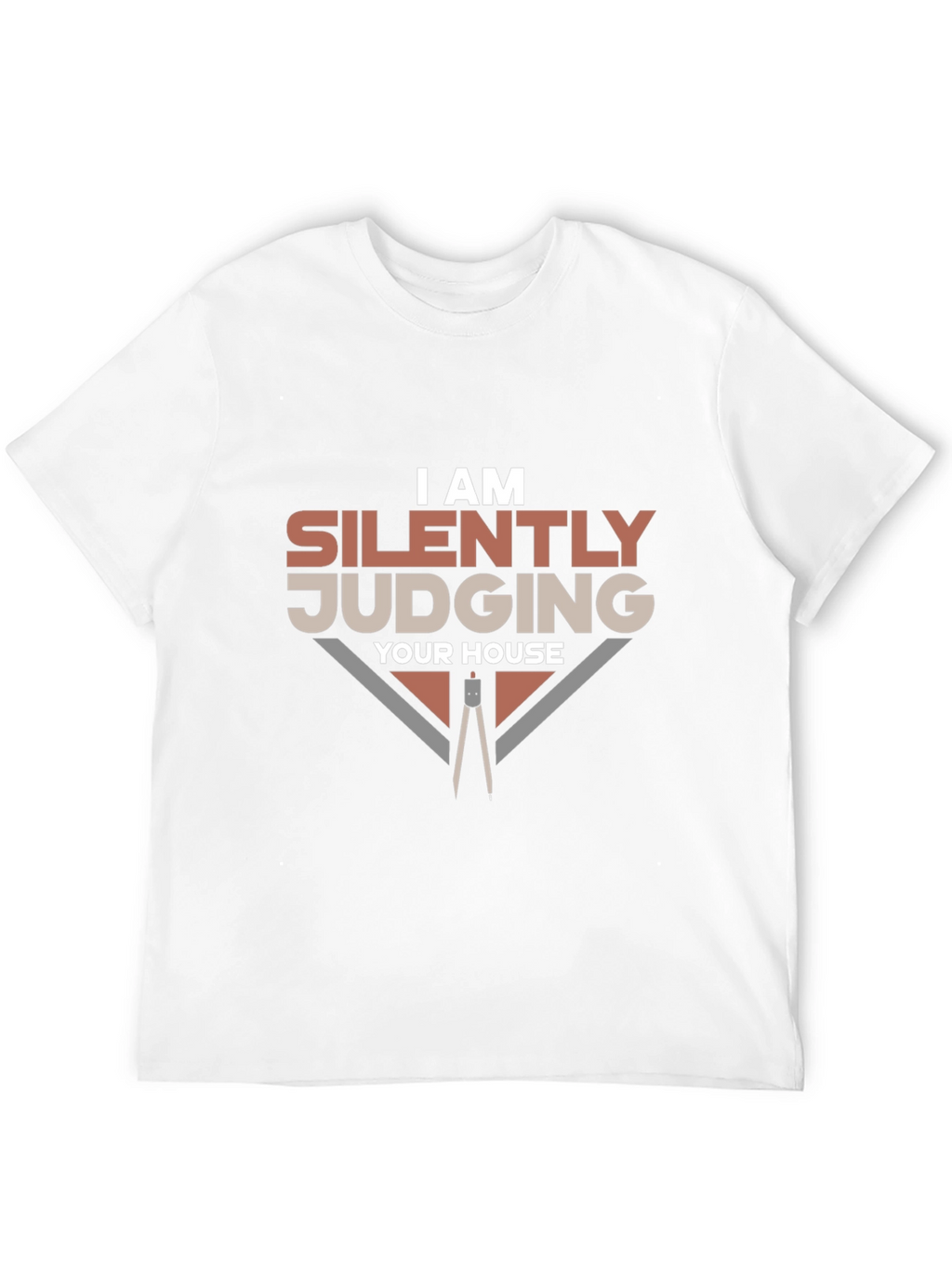 Silently Judging Your House Graphic T-Shirt