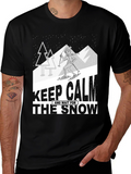 Keep Calm and Wait for the Snow T-Shirt