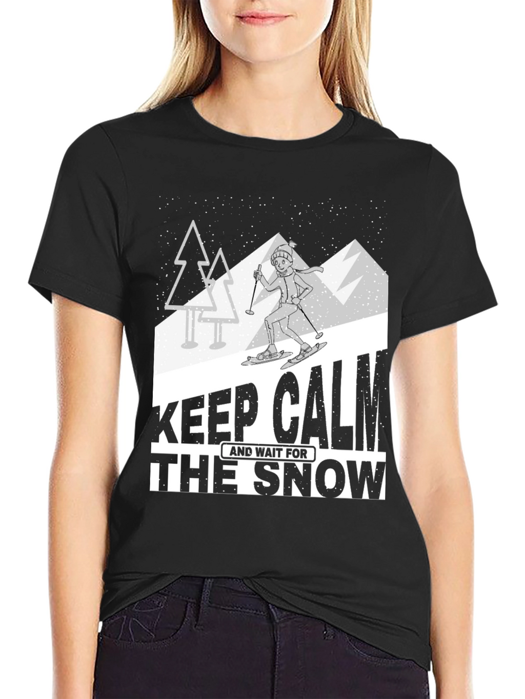 Keep Calm and Wait for the Snow T-Shirt