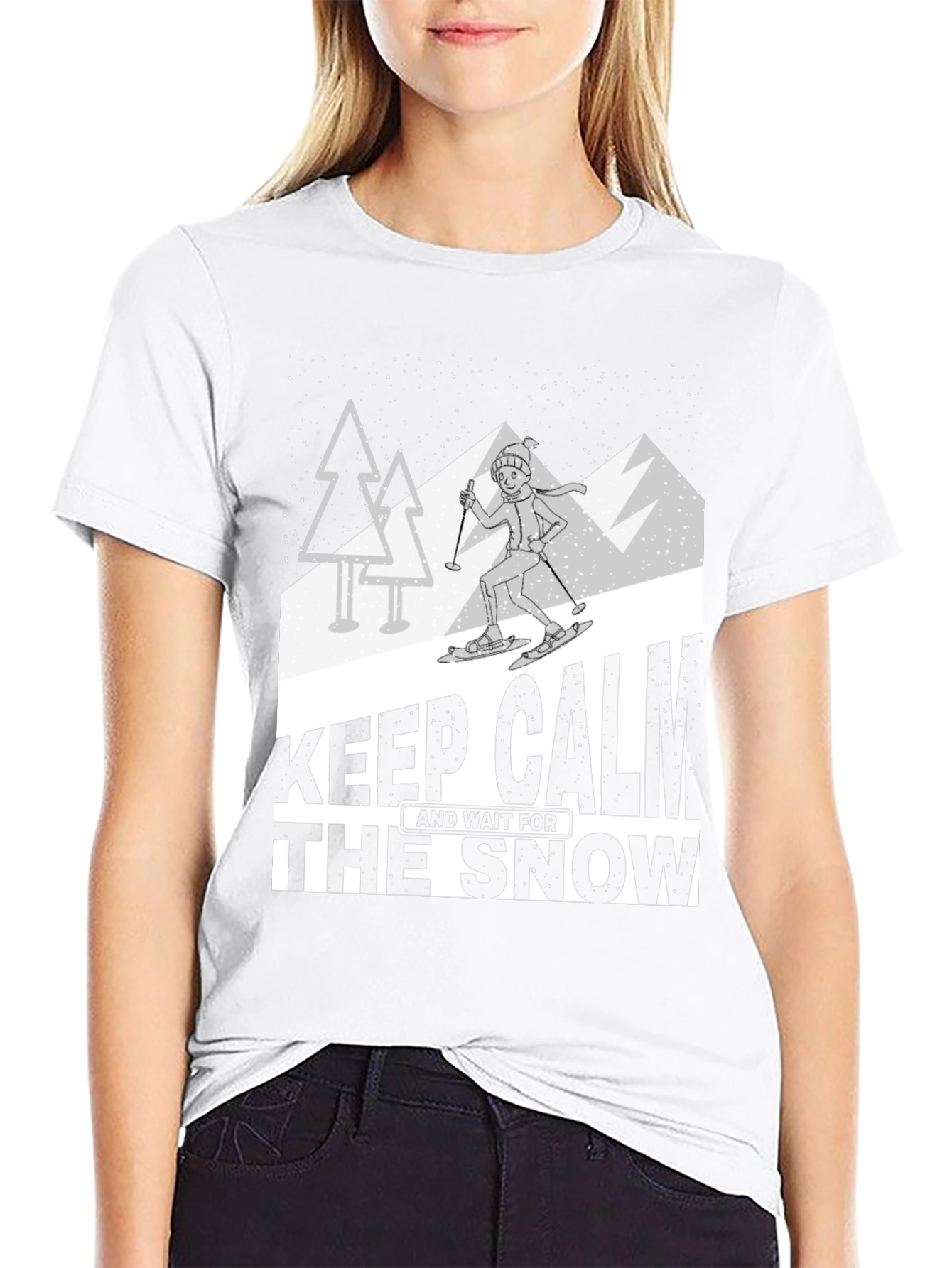 Keep Calm and Wait for the Snow T-Shirt