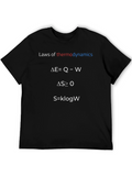 Thermodynamics Laws Graphic Tee - Science T-Shirt