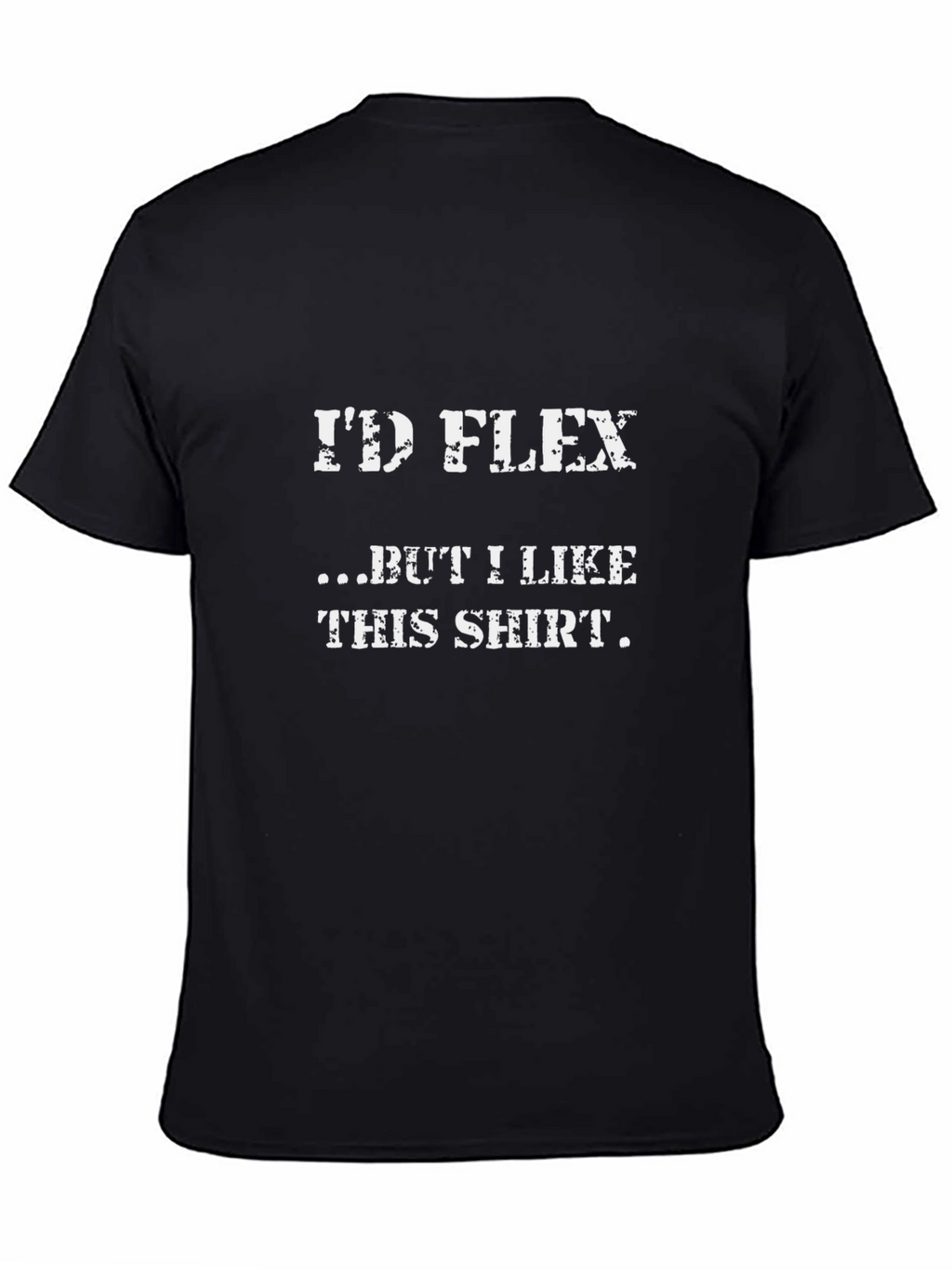 Id Flex T-Shirt - Funny Gym Workout Tee