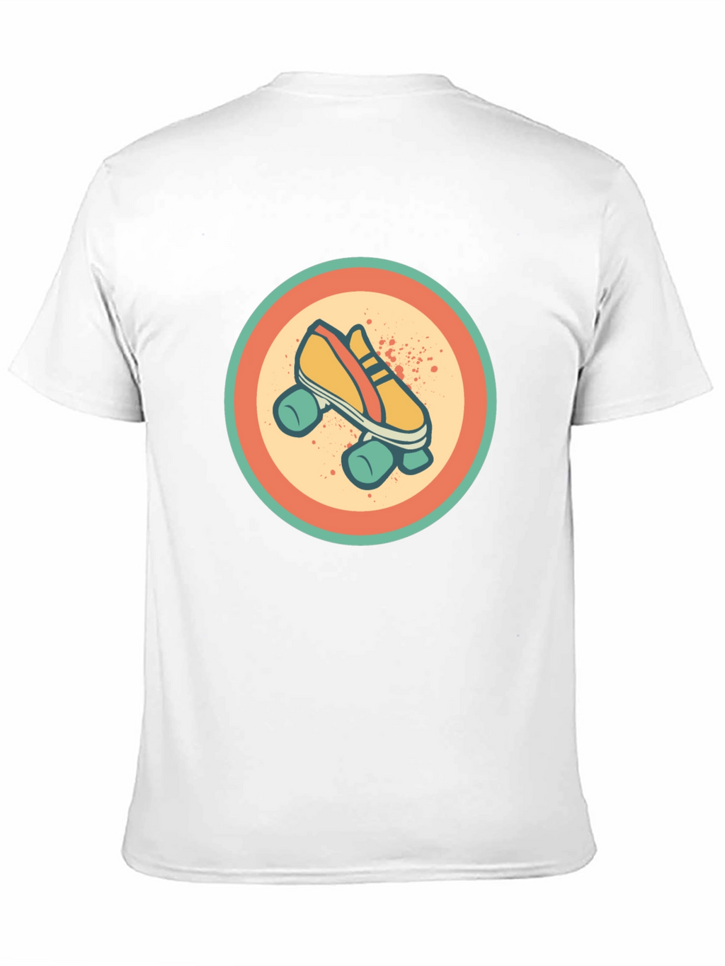 Retro Roller Skate Graphic Tee
