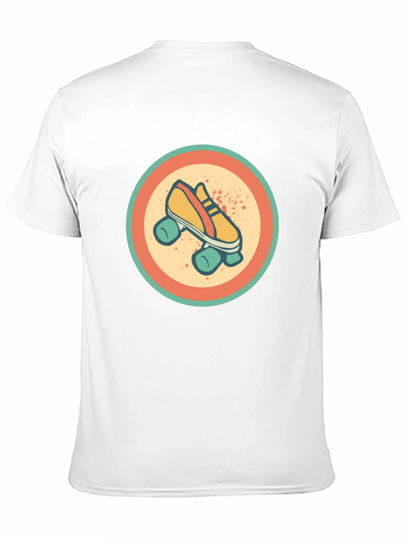 Retro Roller Skate Graphic Tee
