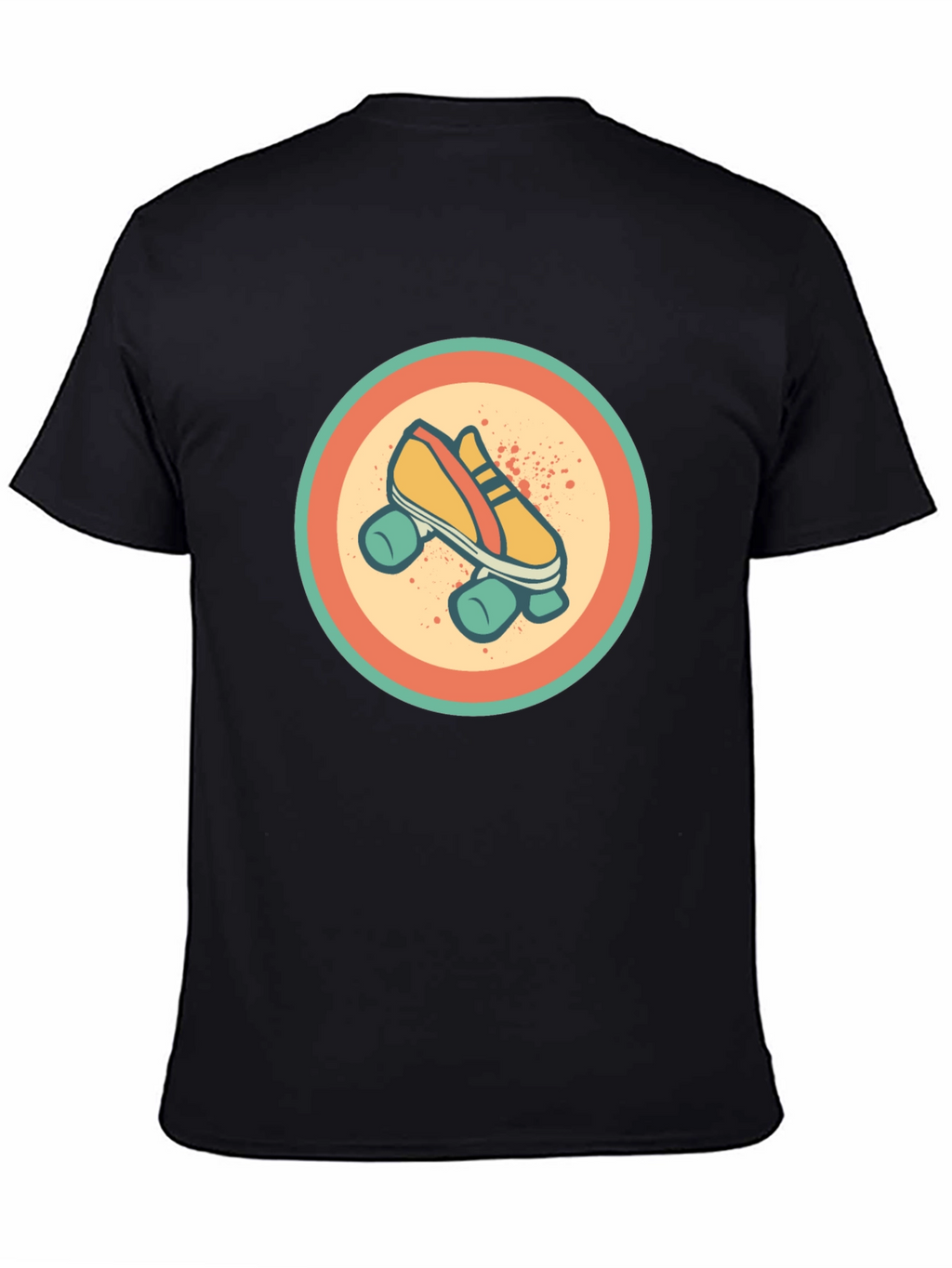 Retro Roller Skate Graphic Tee