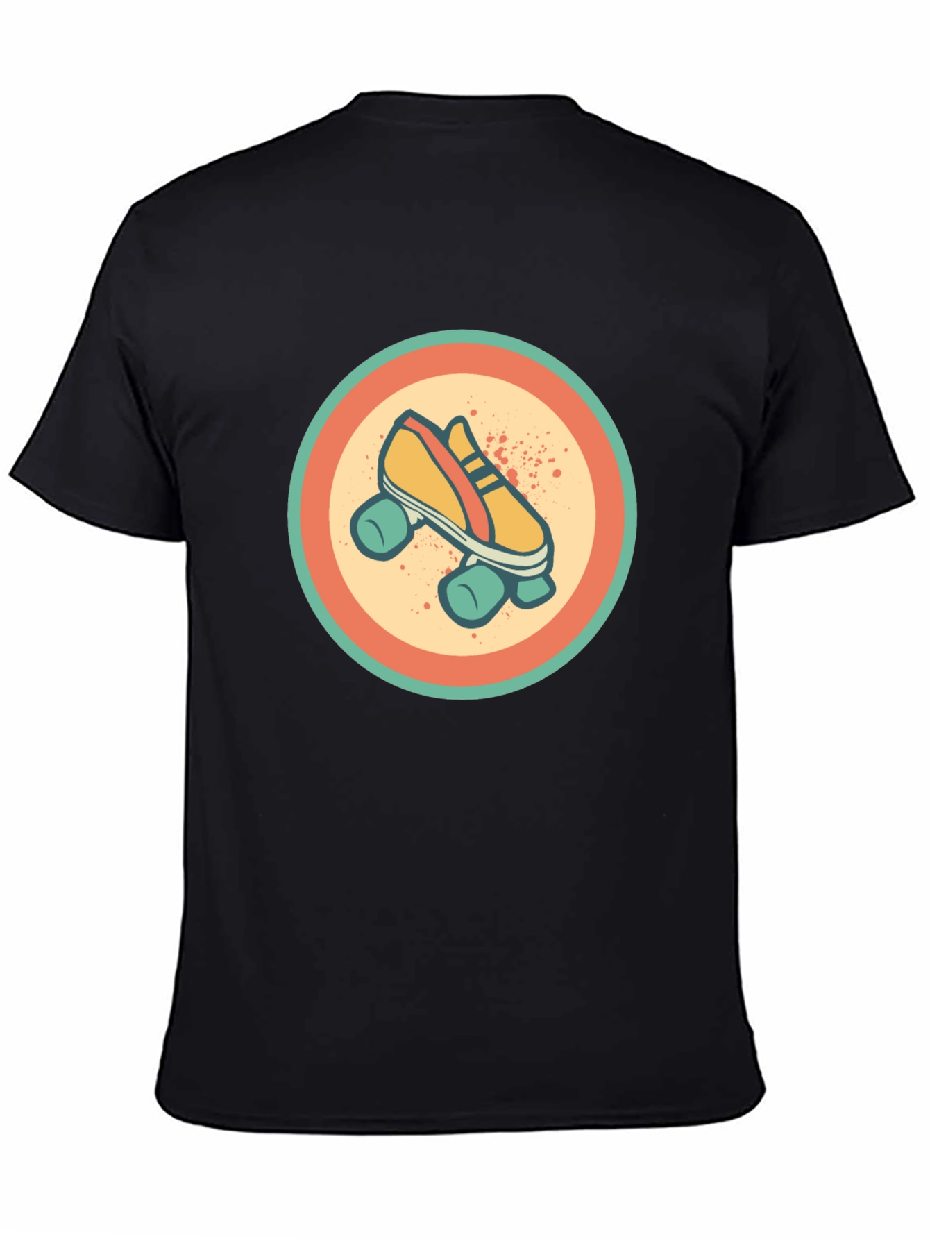 Retro Roller Skate Graphic Tee