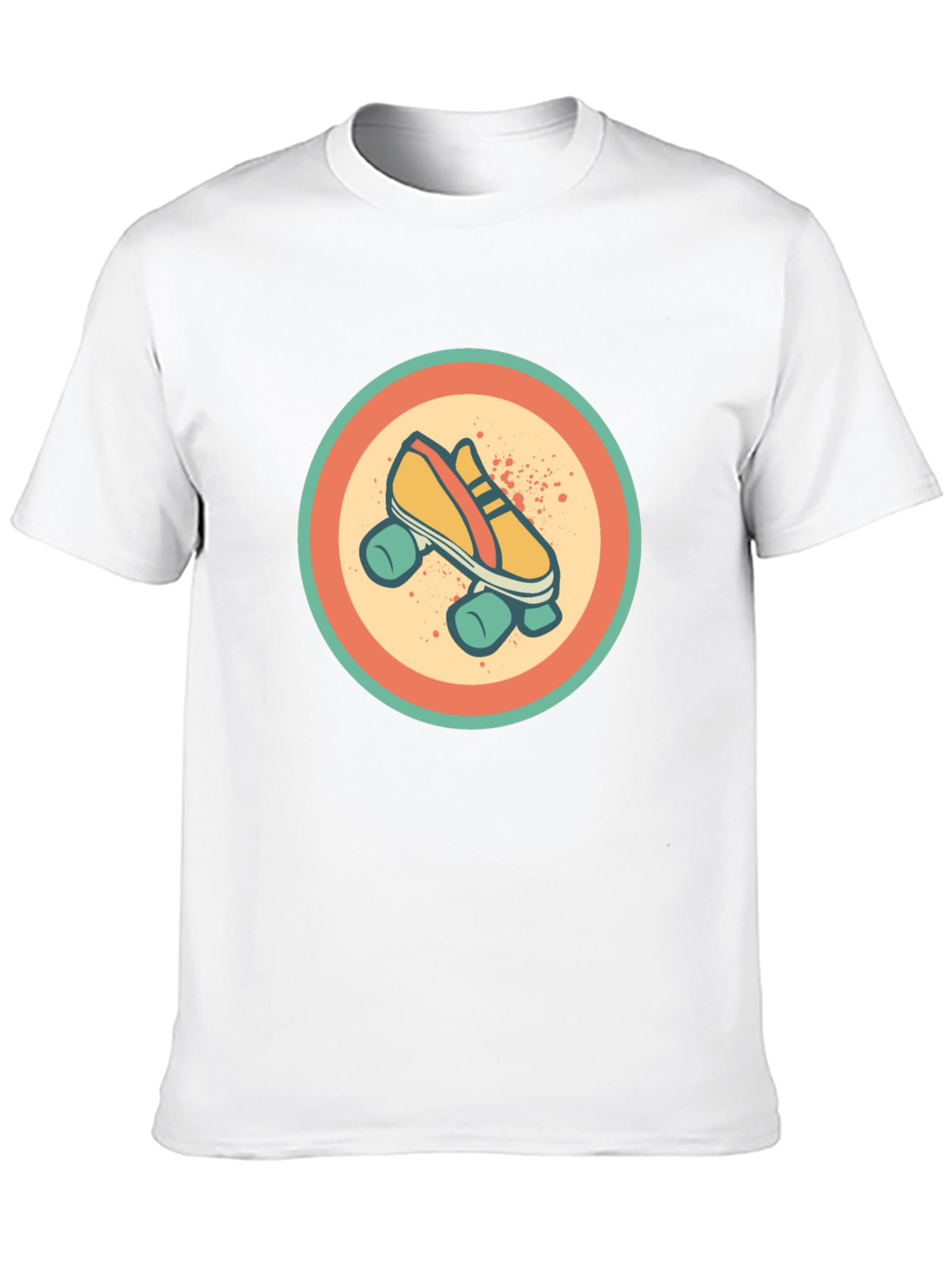 Retro Roller Skate Graphic Tee