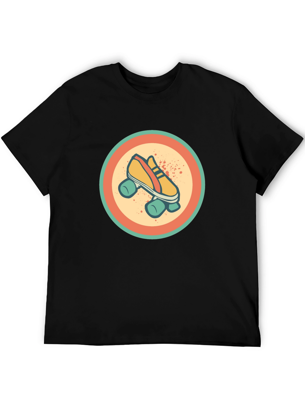 Retro Roller Skate Graphic Tee