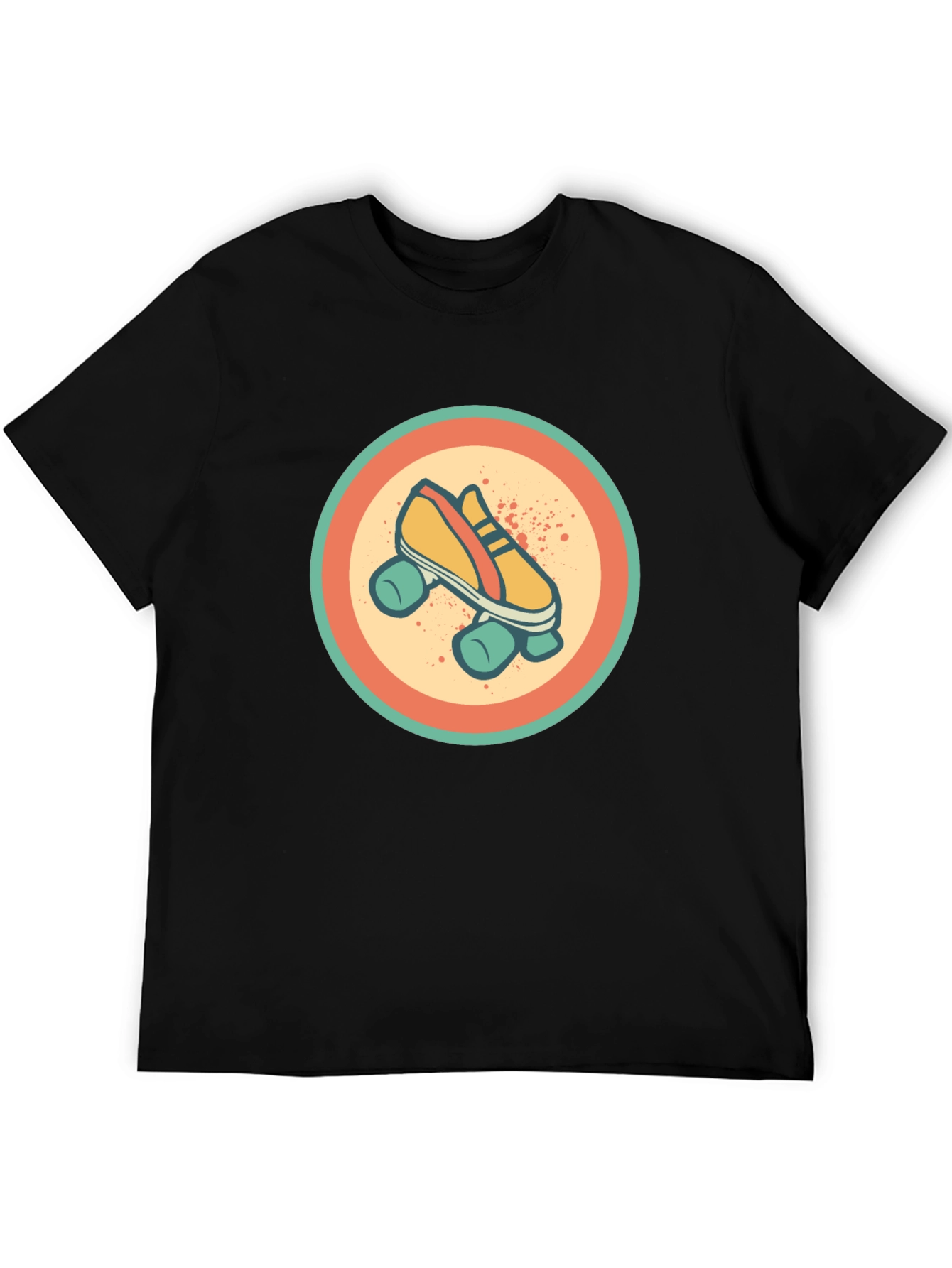 Retro Roller Skate Graphic Tee