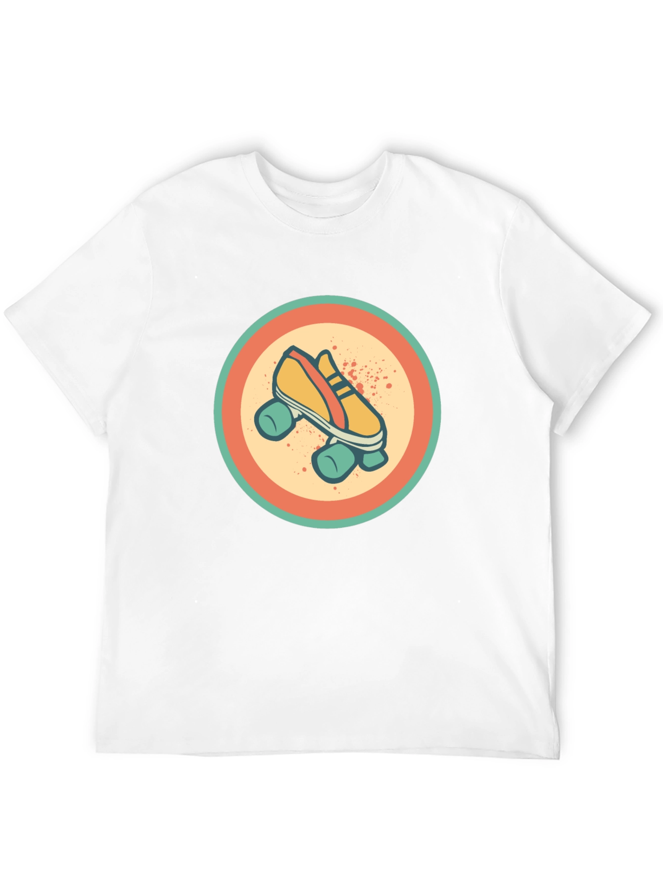 Retro Roller Skate Graphic Tee