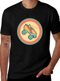 Retro Roller Skate Graphic Tee