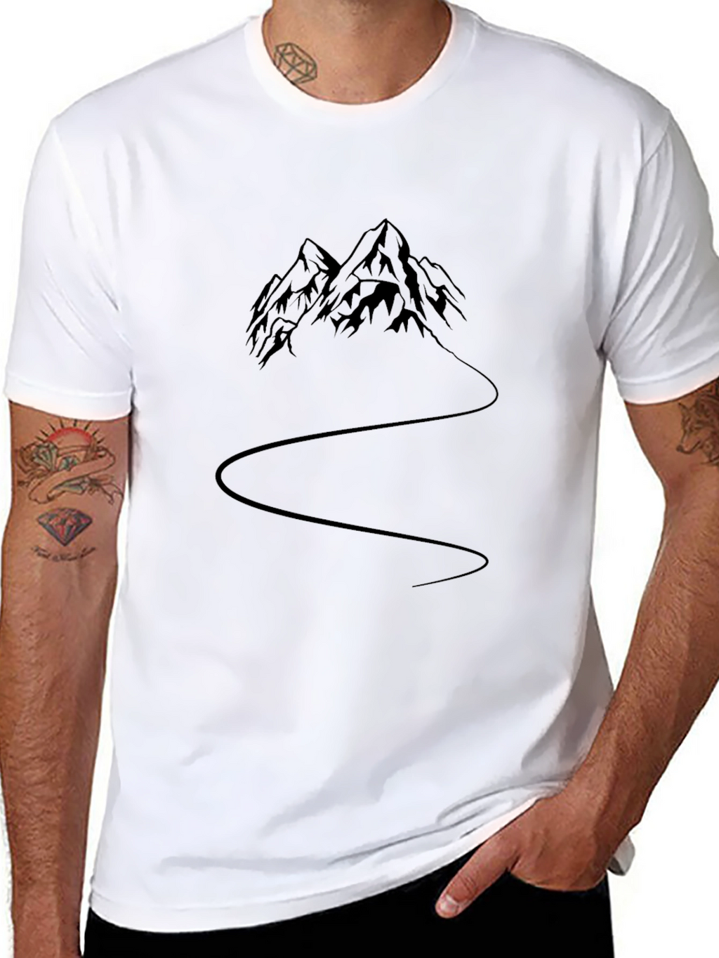 Mountain Trail Tee - Adventure Awaits