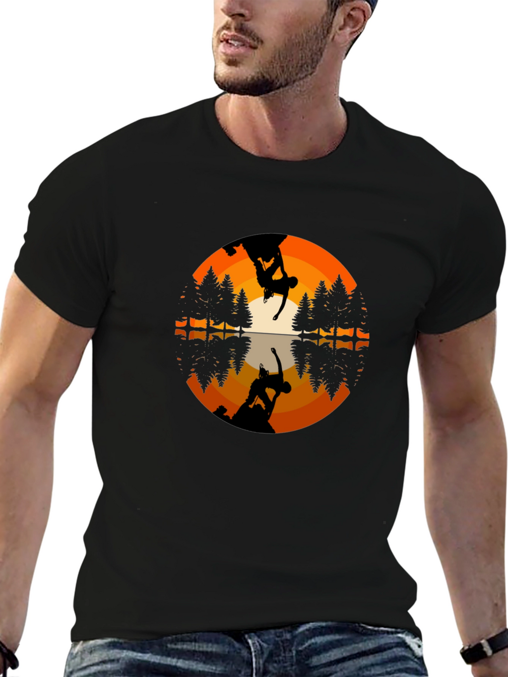 Sunset Climber Graphic Tee