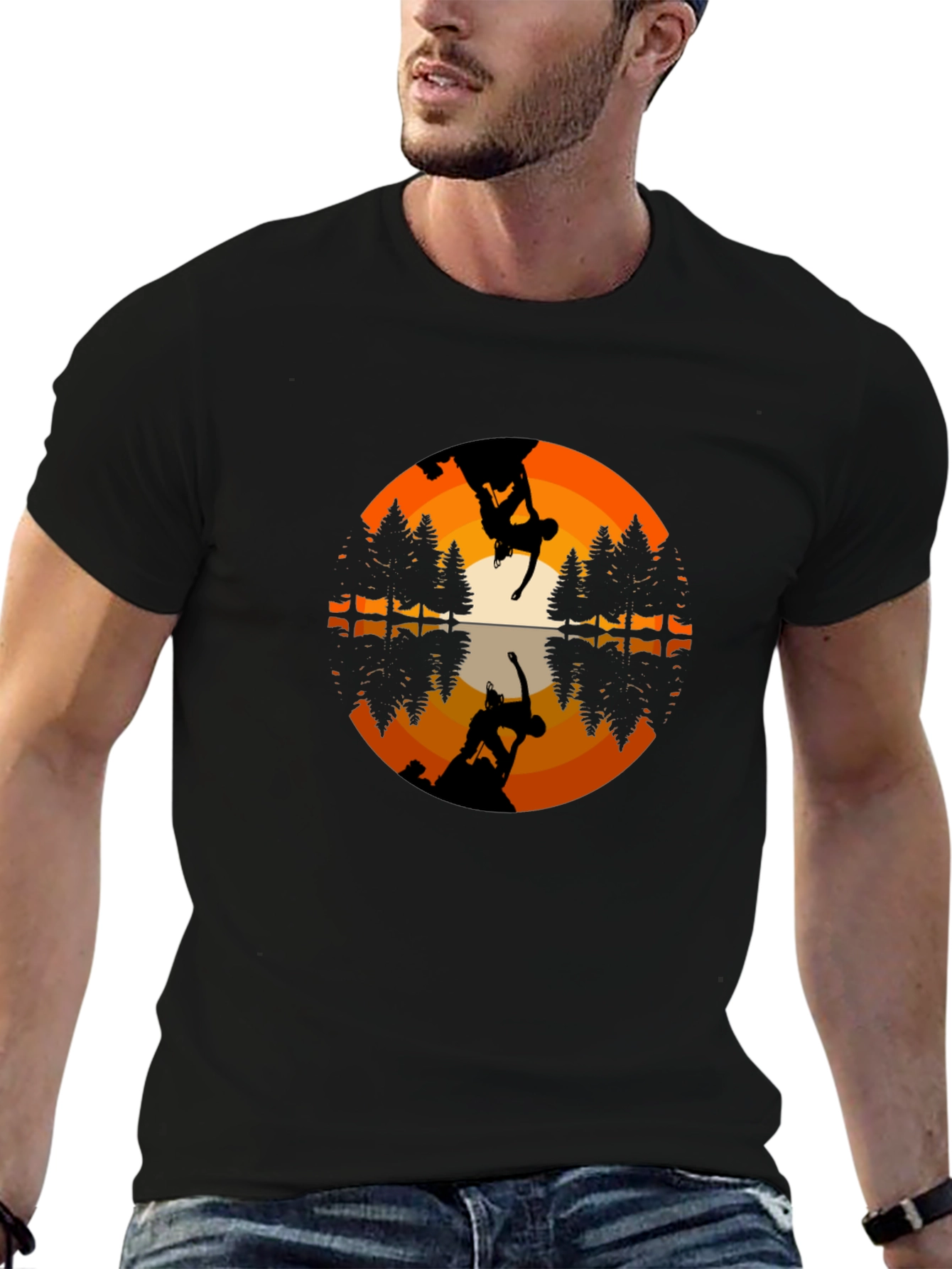 Sunset Climber Graphic Tee