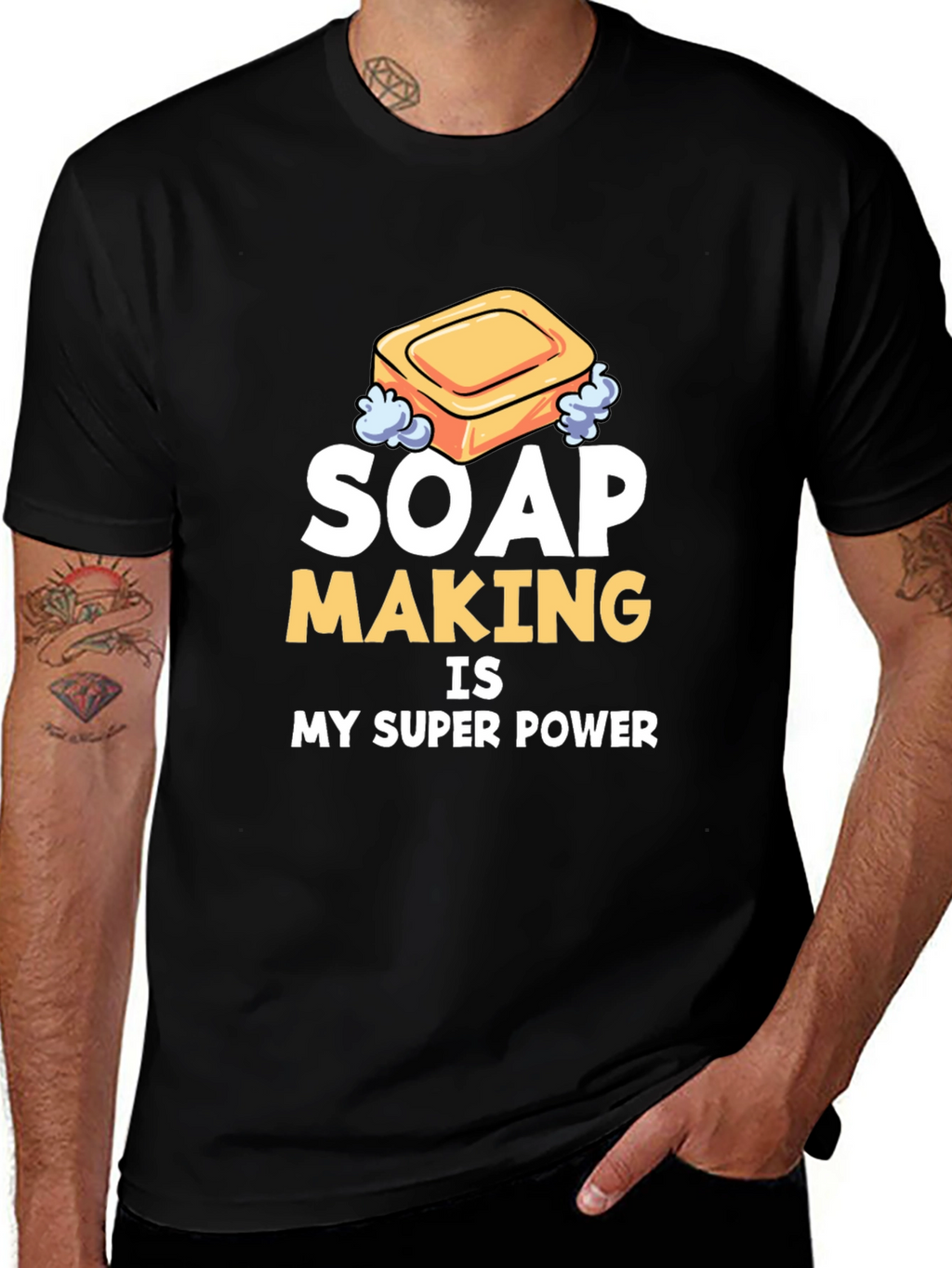 Soap Making Super Power T-Shirt